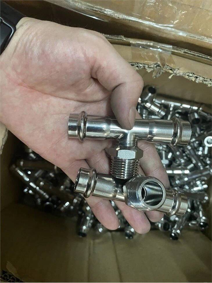 Tee Penekan Benang Lelaki Keluli Tahan Karat