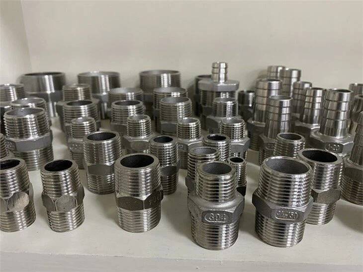 Puting Hex Benang Keluli Tahan Karat